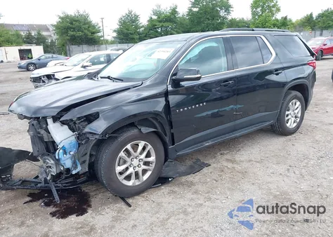 2019 Chevrolet Traverse 1Lt из США, поврежденный, VIN 1GNERGKWXKJ119474